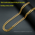 Мужское коренастое ожерелье, рэппер золотой цепь 90 -х